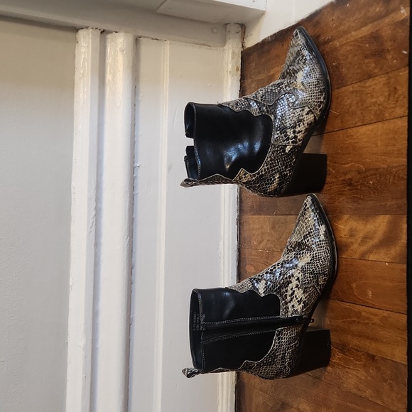 Snakeskin western boots - Picture 4 of 6